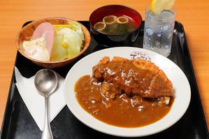 トンカツカレーライス